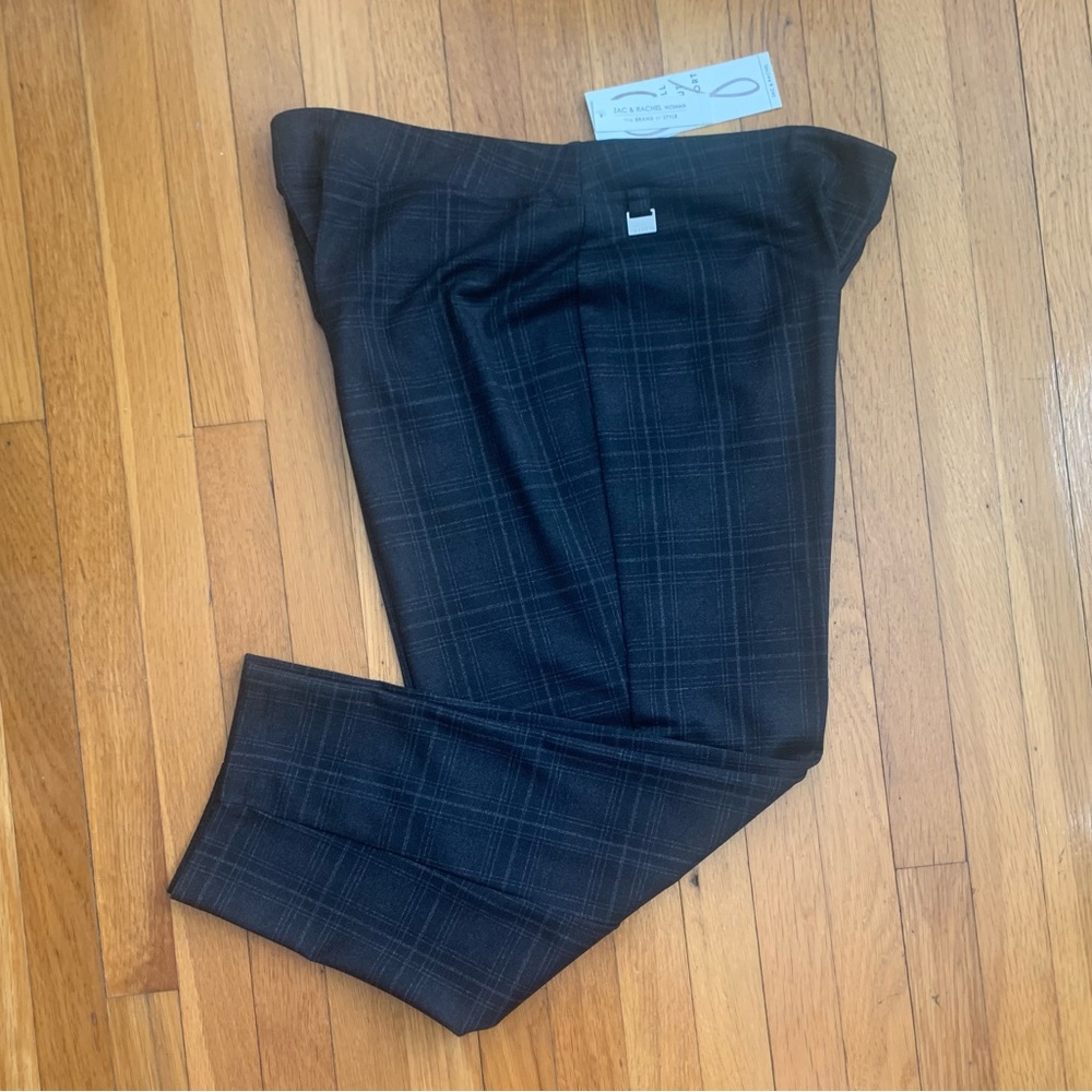 NWT Zac & Rachel Woman Black & Gray Stretch Pants - Size 2X